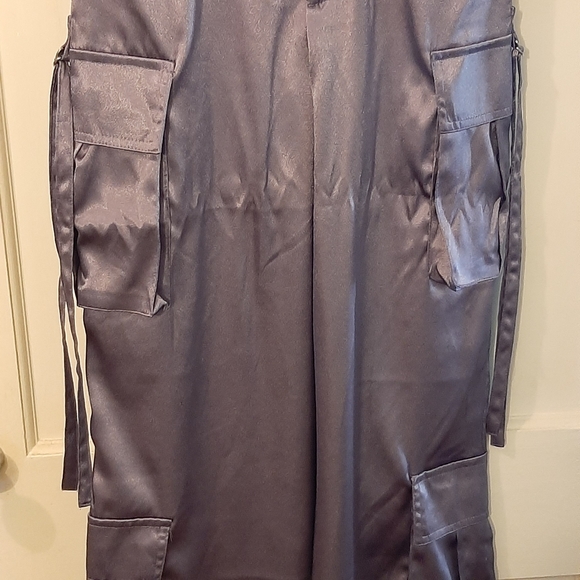 Silk cargo dress pants - Picture 3 of 3